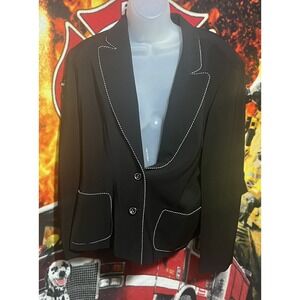 Jones New York Black Women's‎ Blazer Size 14